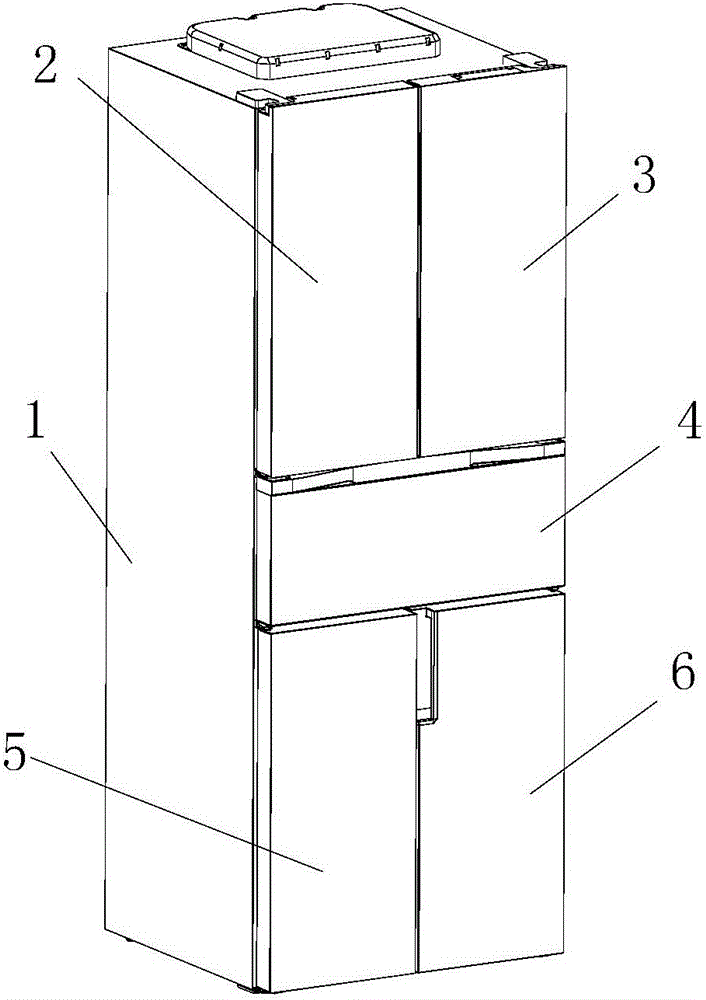 Refrigerator with air cooling double-system
