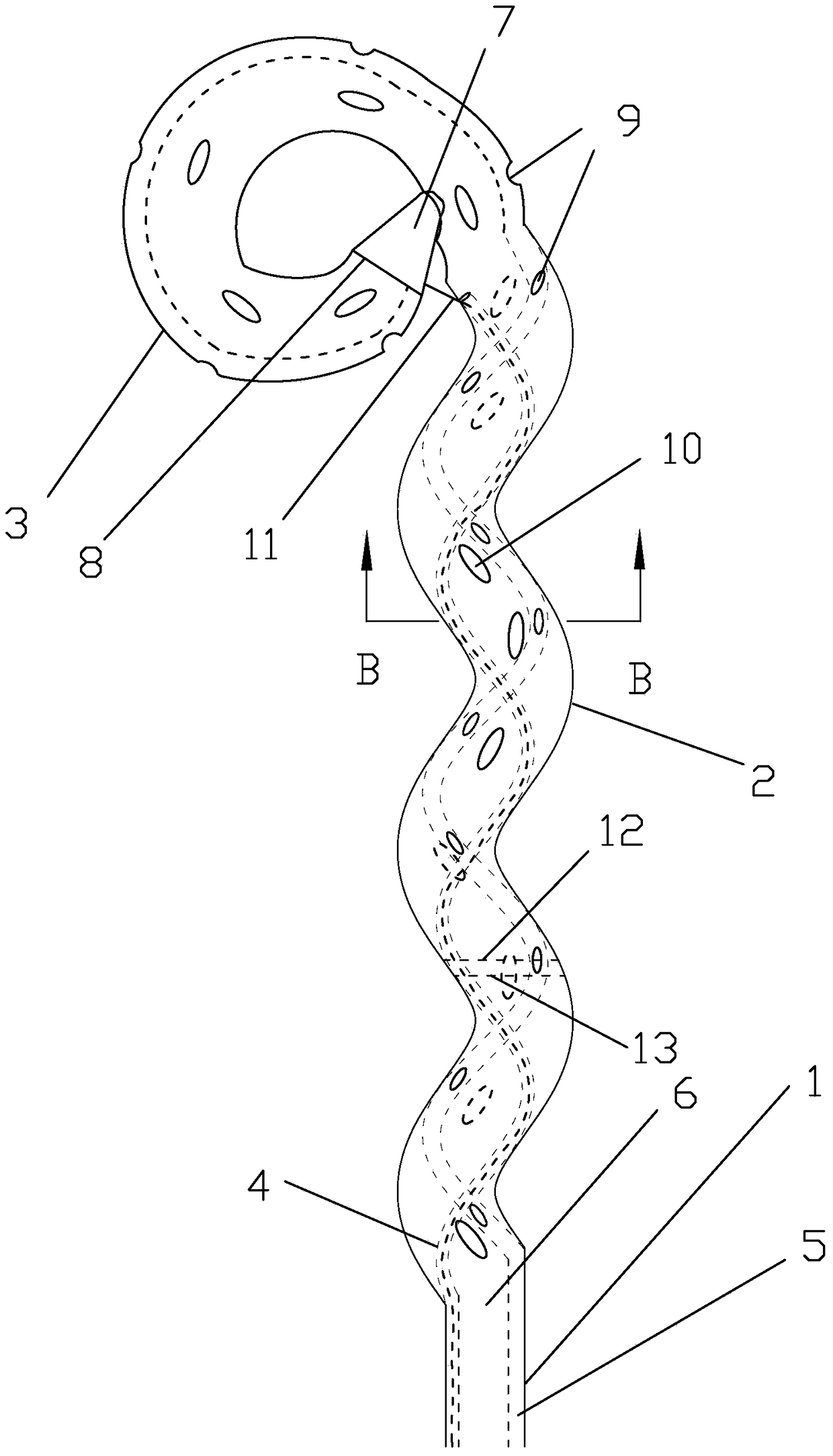 loop nasobiliary irrigation tube