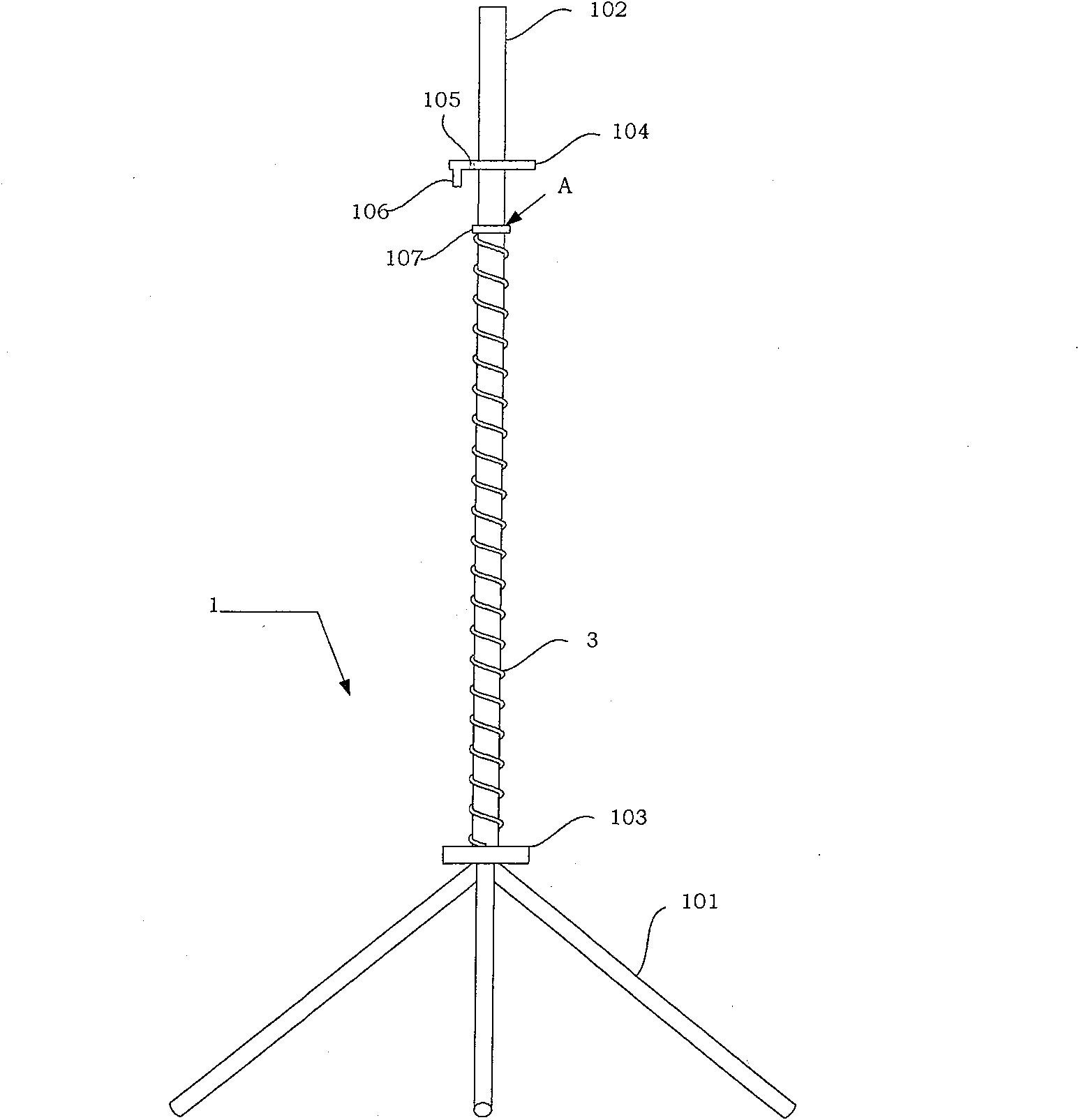 Small-sized unmanned aerial vehicle rotating ejector rack