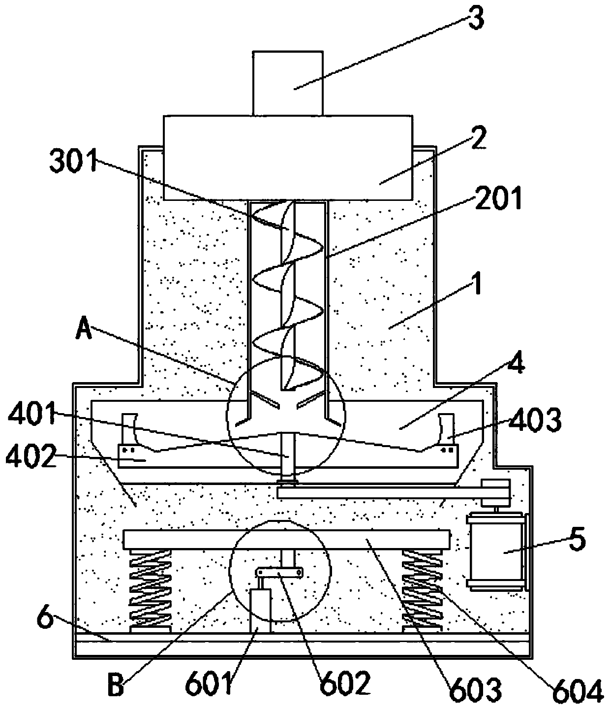 Tea seed shelling device with centrifugal collision-type cutting deflection screening classification