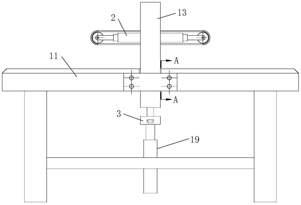 Garment cutting auxiliary negative pressure clamping device