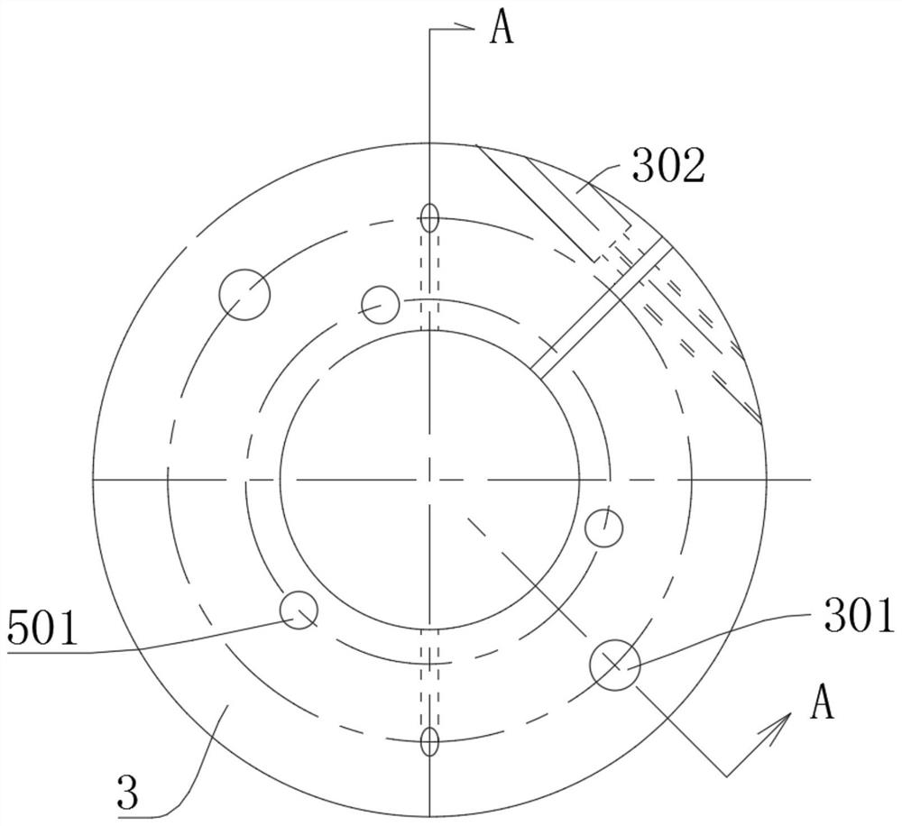 Slip ring U-screw machining tool and using method