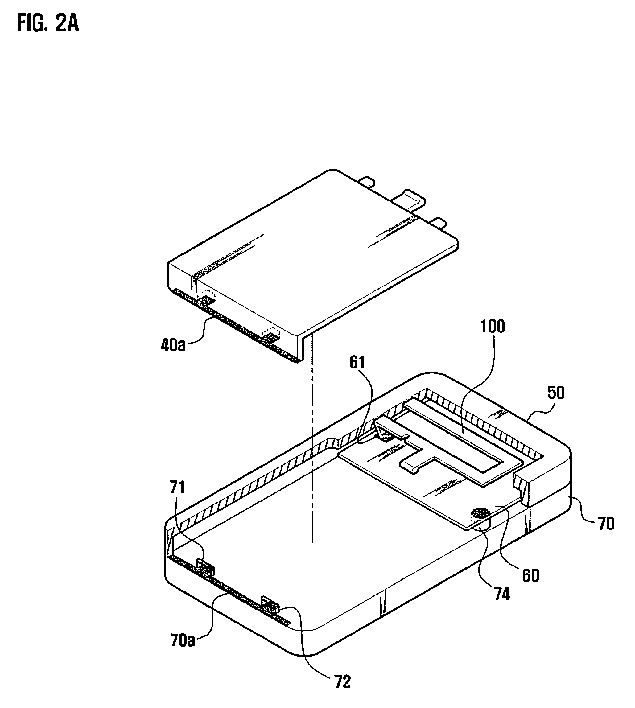 Antenna device of mobile terminal