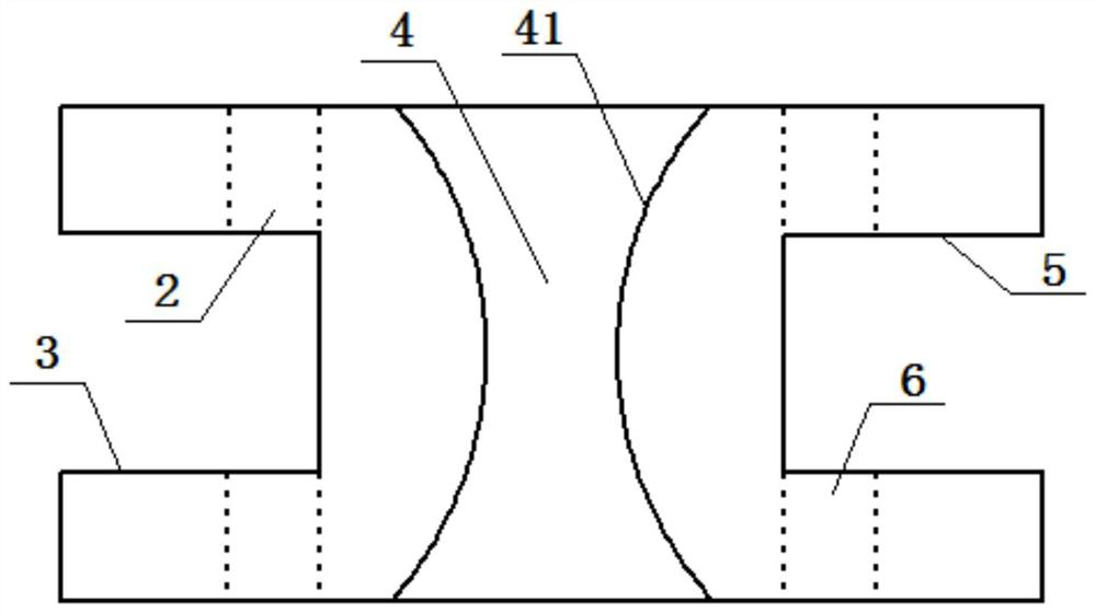Three-groove variable-crown-angle straight wire arch bracket