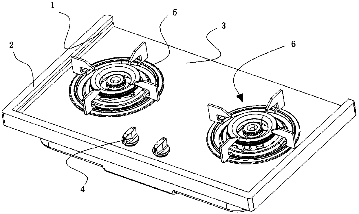 Air curtain stove