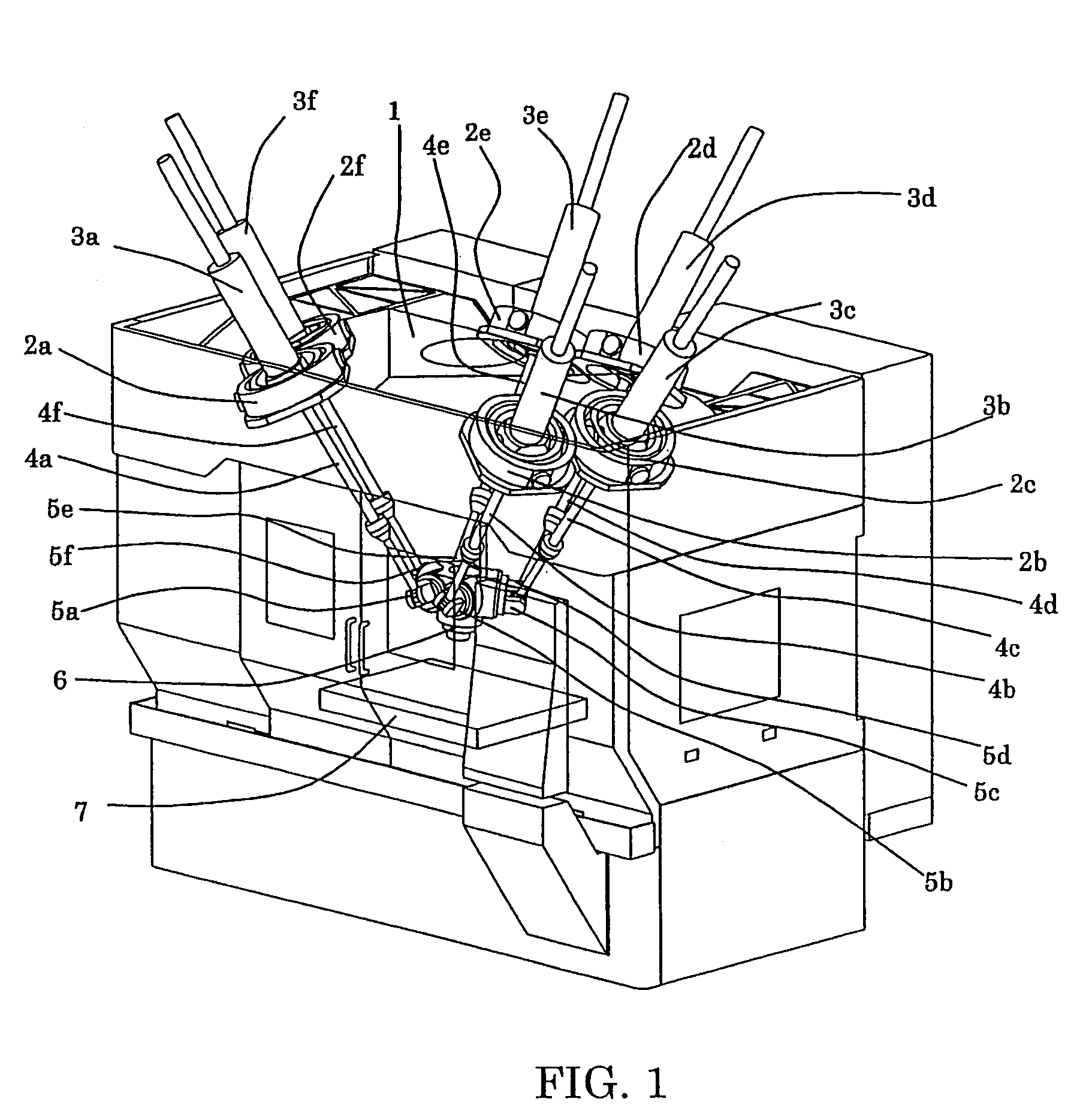 Method for controlling parallel kinematic mechanism machine and control device therefor