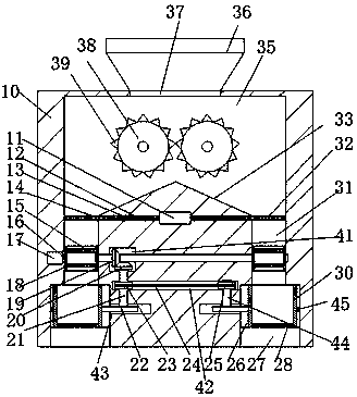 A waste resource treatment device