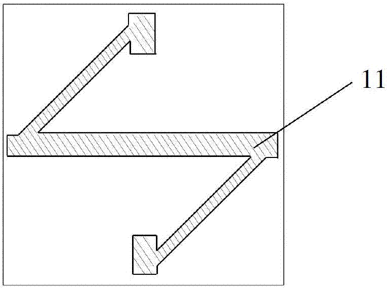 Artificial electromagnetic surface based on P-B phase structure and design method of artificial electromagnetic surface