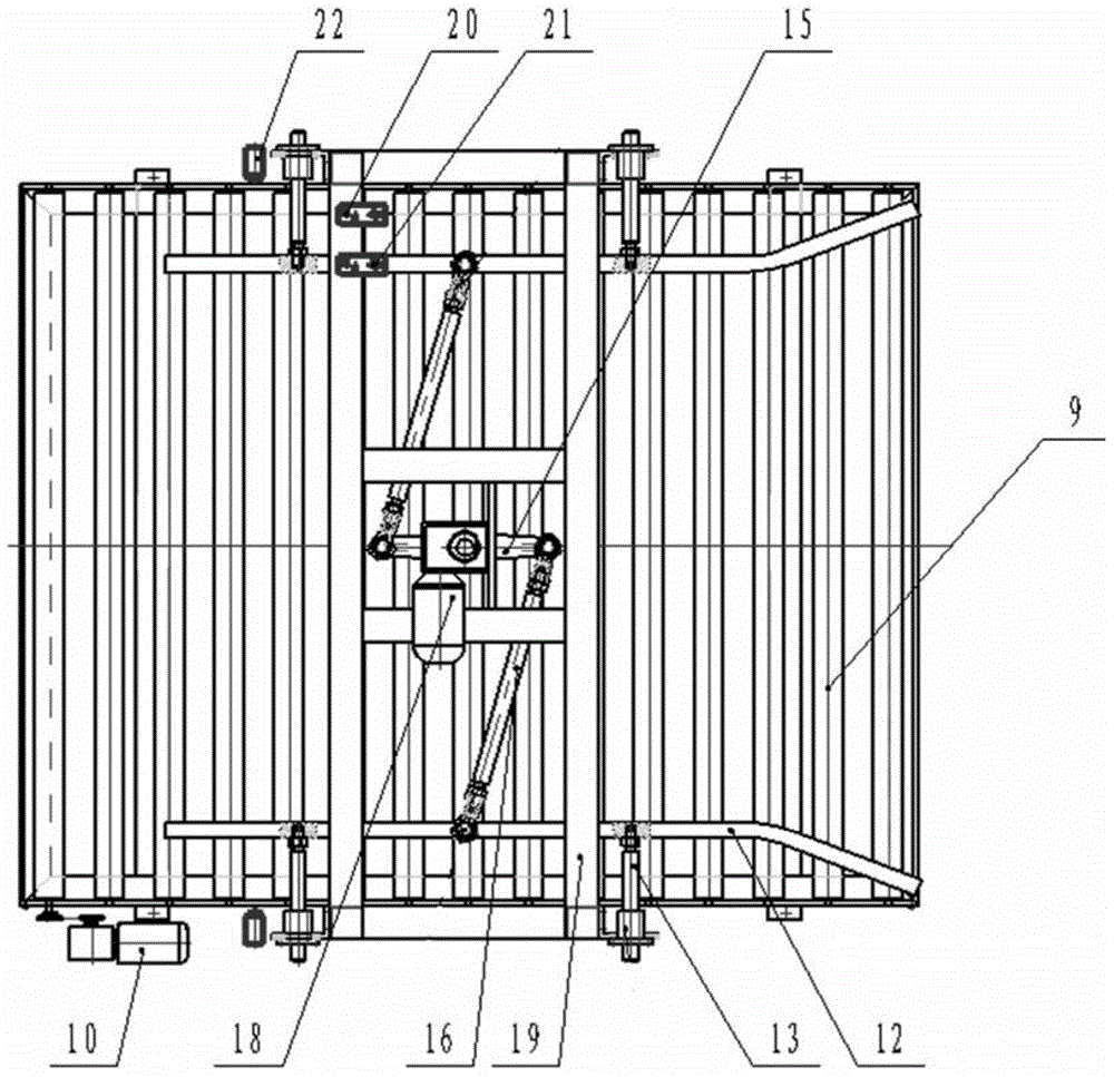 Particle packaging material storage logistics conveying system