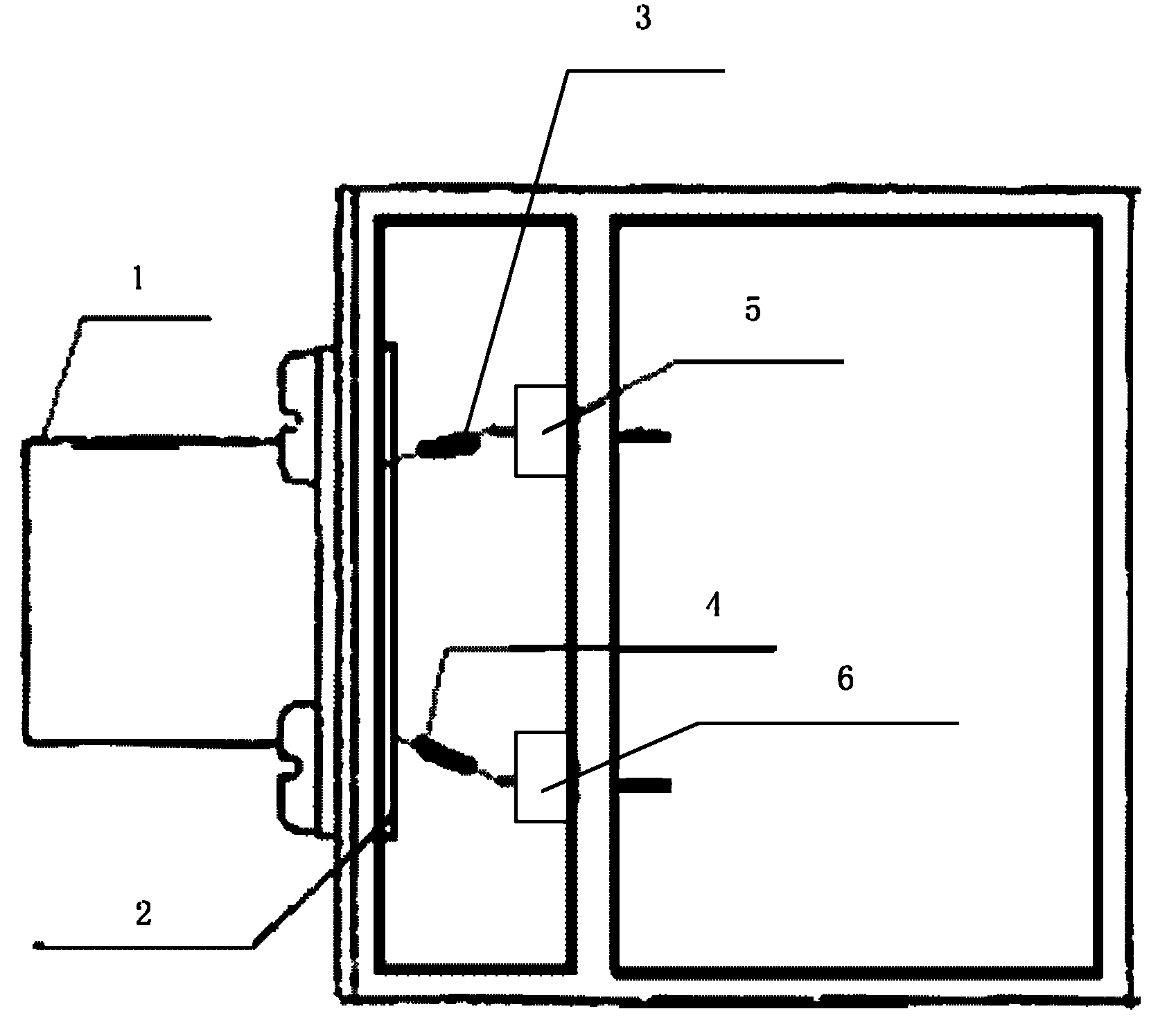 EMI (Electro-Magnetic Interference) filter capable of inhibiting conducted emission and radiated emission