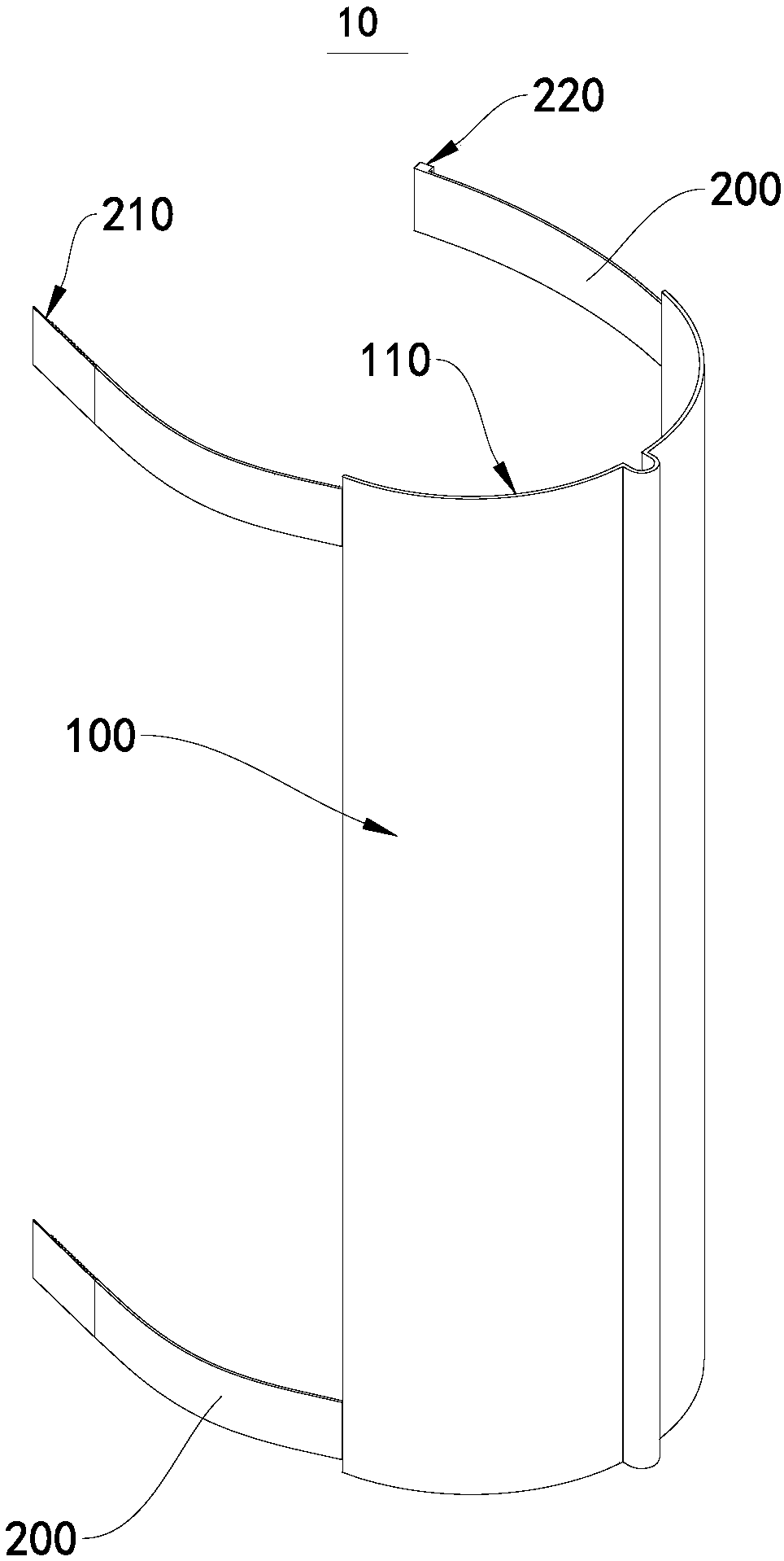 Vine resisting device and electrical equipment