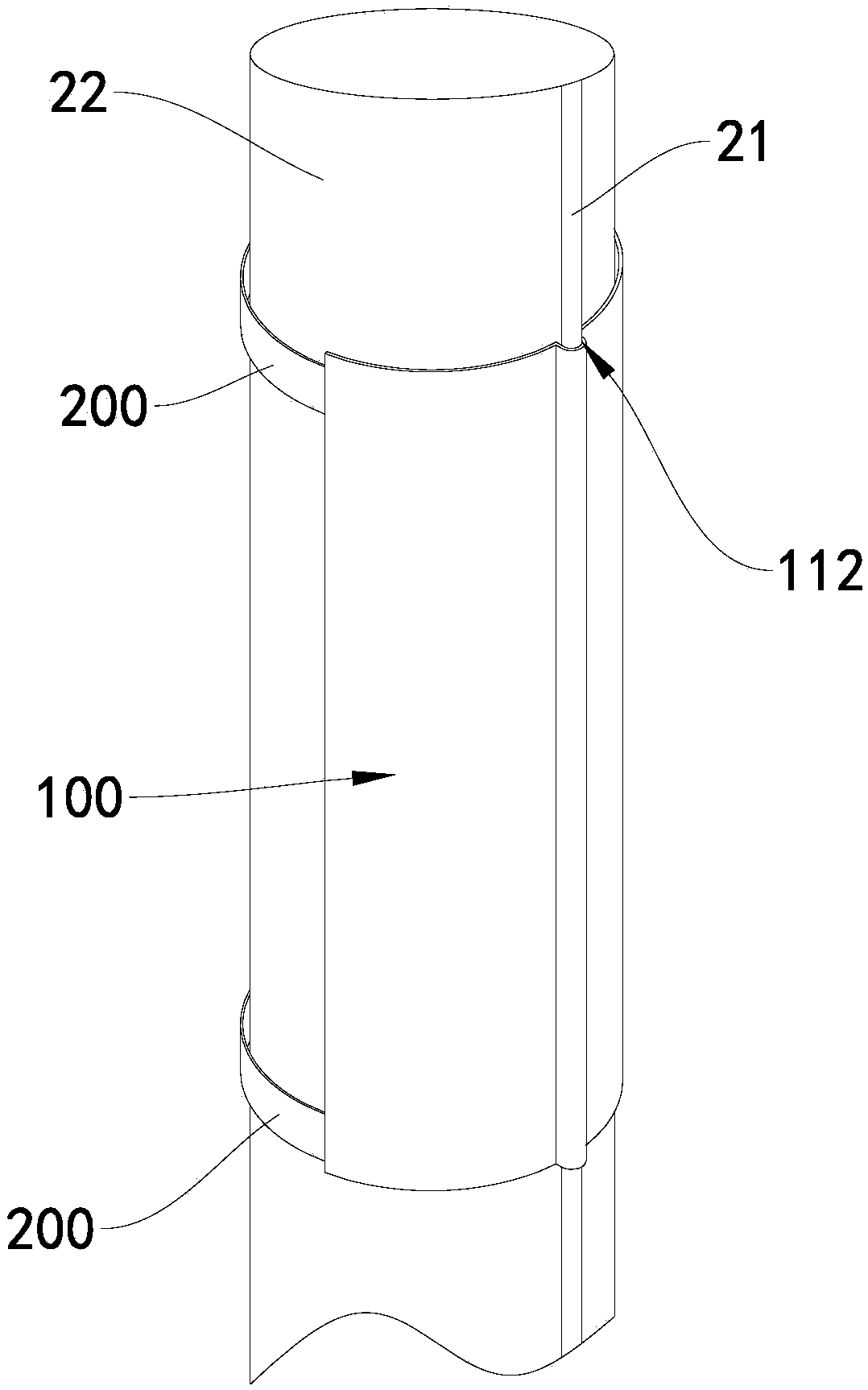 Vine resisting device and electrical equipment