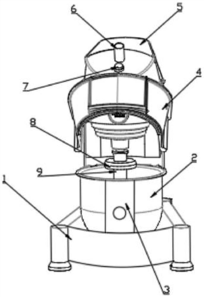 A kind of superhard non-stick electric frying pan and preparation method thereof