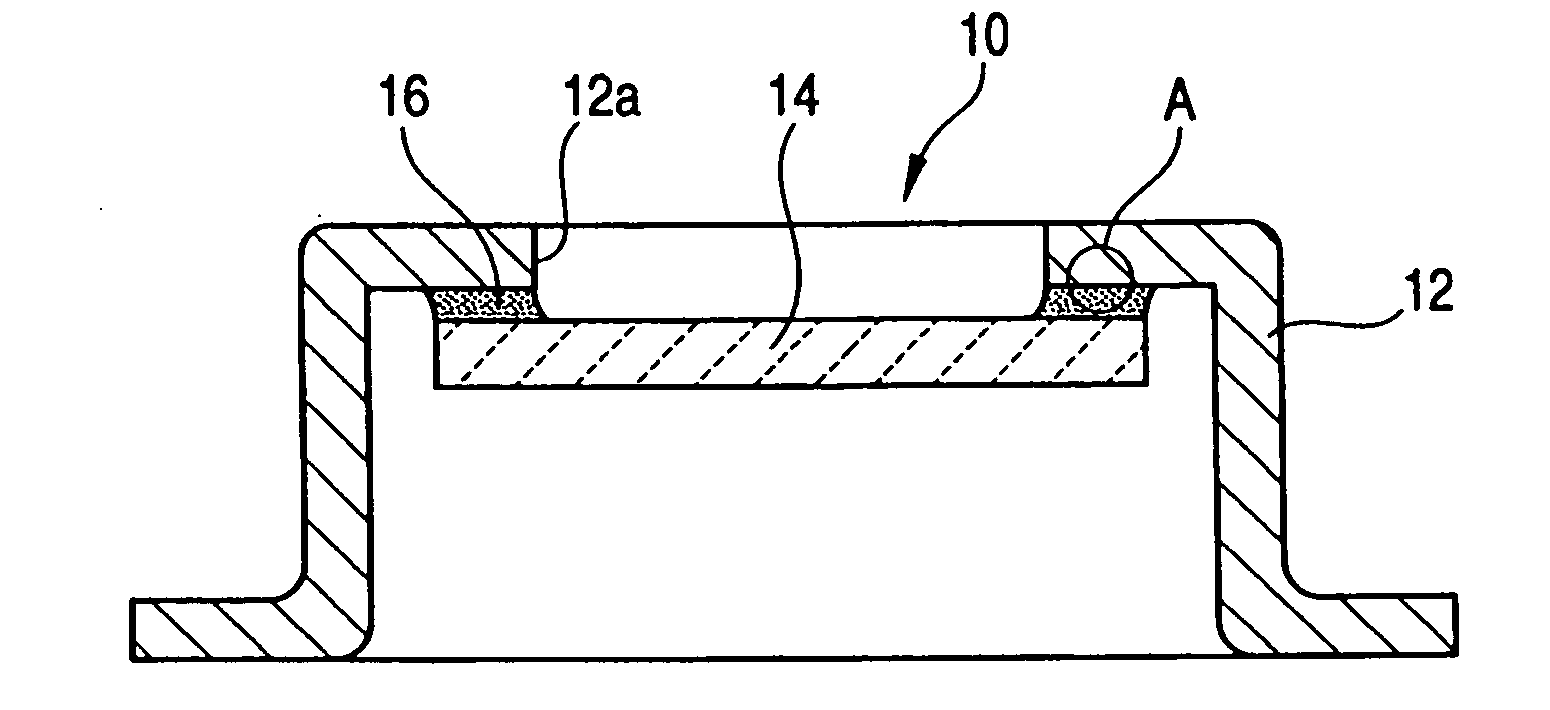 Cap for semiconductor device