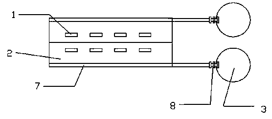 Large automatic stored ice delivery system and delivery method