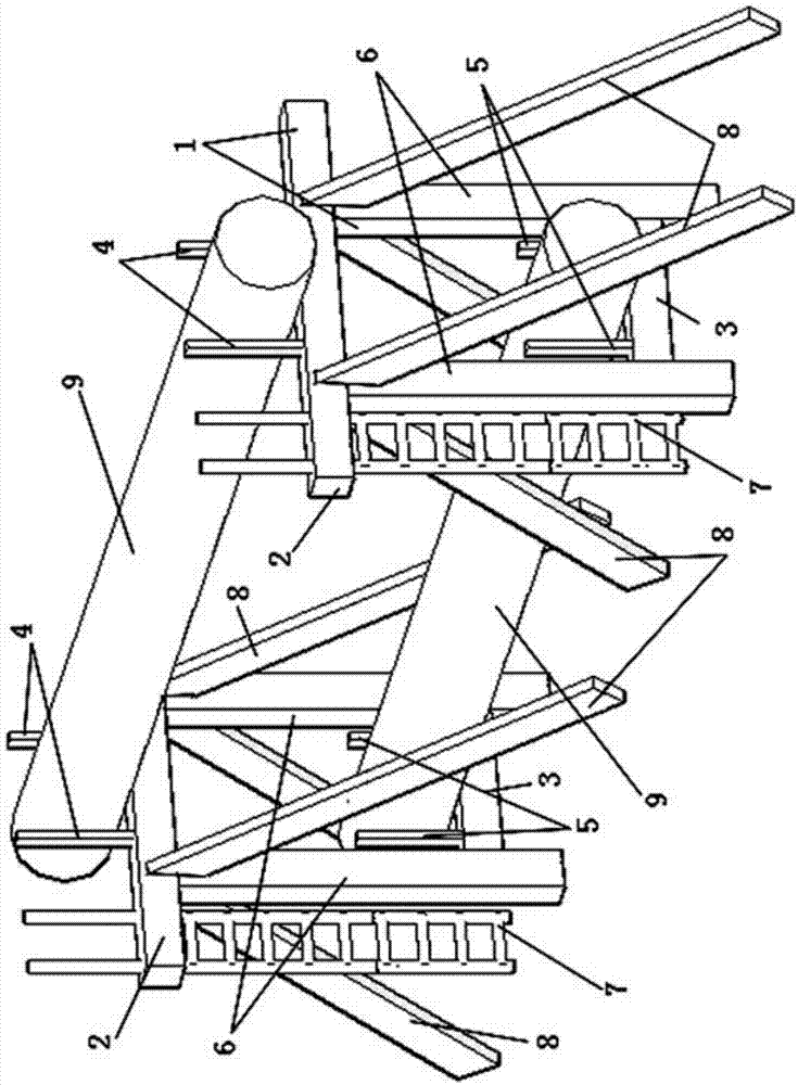 Tool used for fixing and installing boiler drum and use method thereof