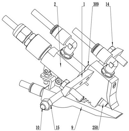 Plasma source structure for removing surface coating