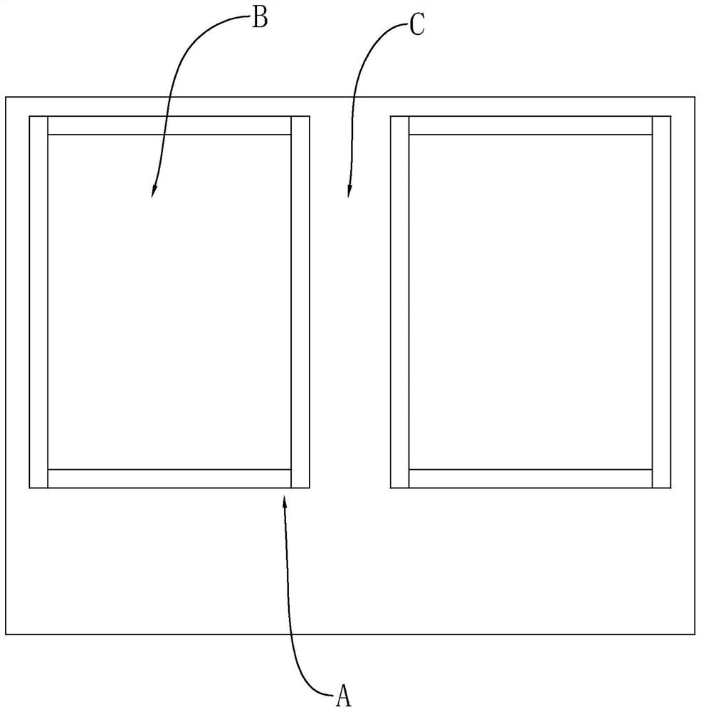 A construction method for a large-area floor