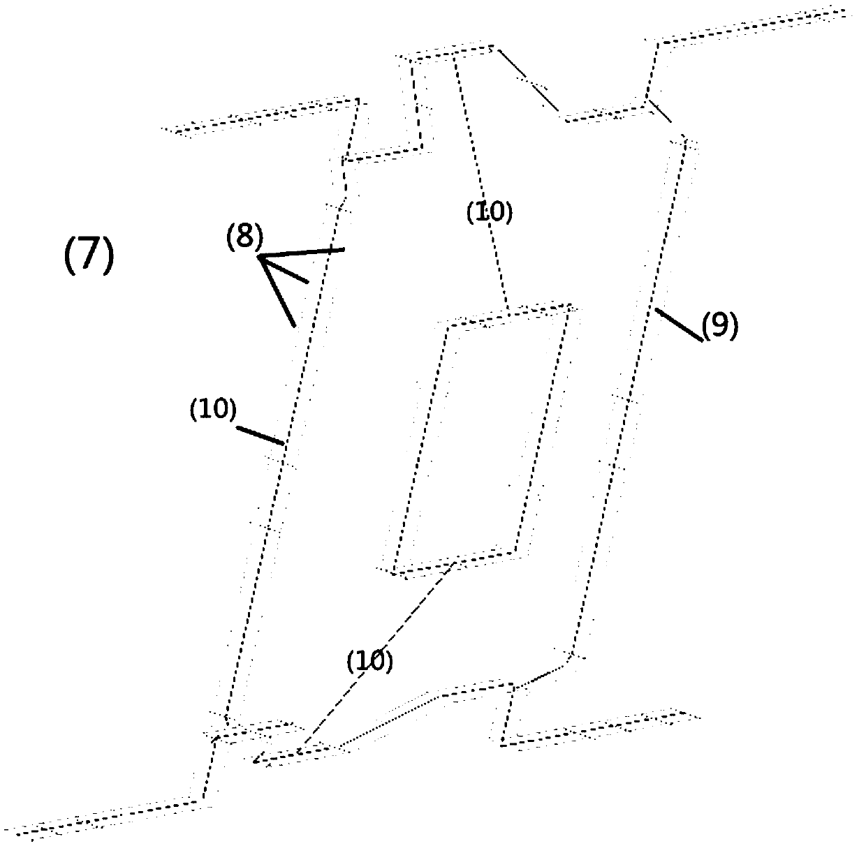 Cast-in-situ bored pile slurry deposition filtering apparatus and construction method