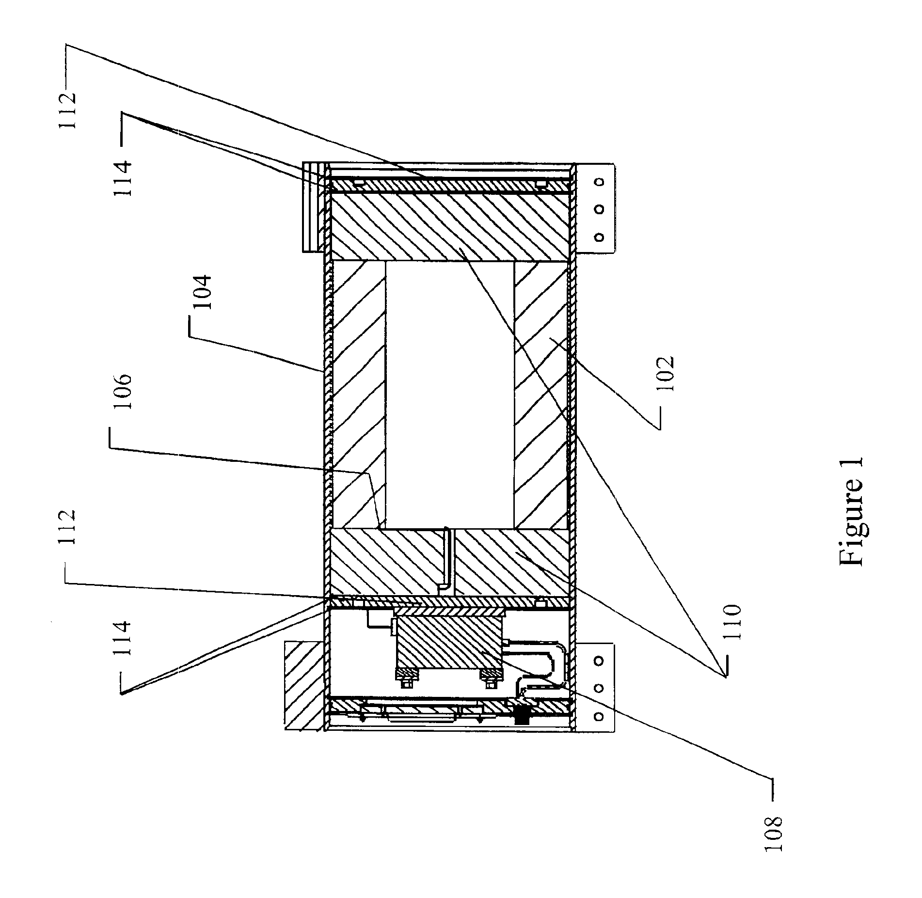 Rocket motor propellant temperature simulator