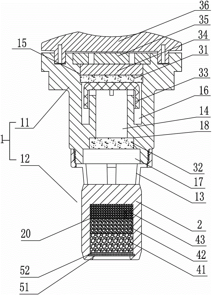 Safety catalyzing valve for lead-acid storage battery