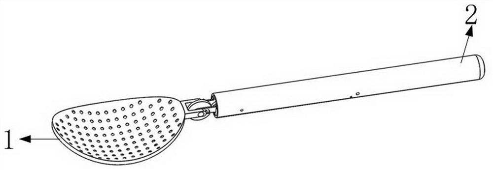 A multi-angle anti-sprinkling children's medicine feeding spoon based on two-speed gear transmission