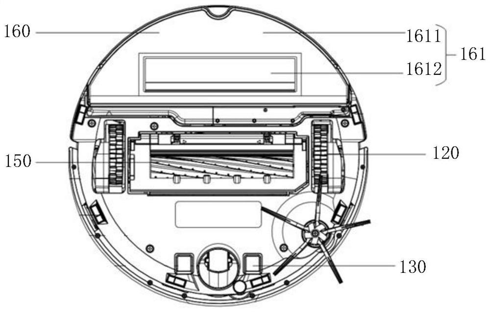 Cleaning system, cleaning equipment and water shortage breakpoint continuous mopping control method