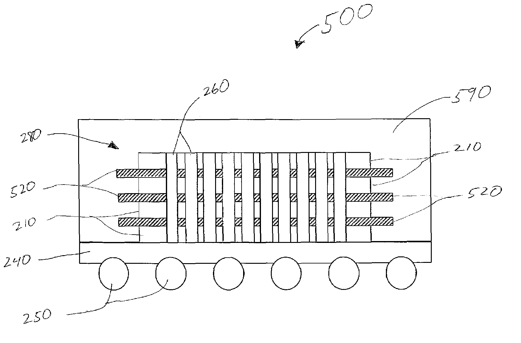 Integrated circuit package with a heat dissipation device and a method of making the same