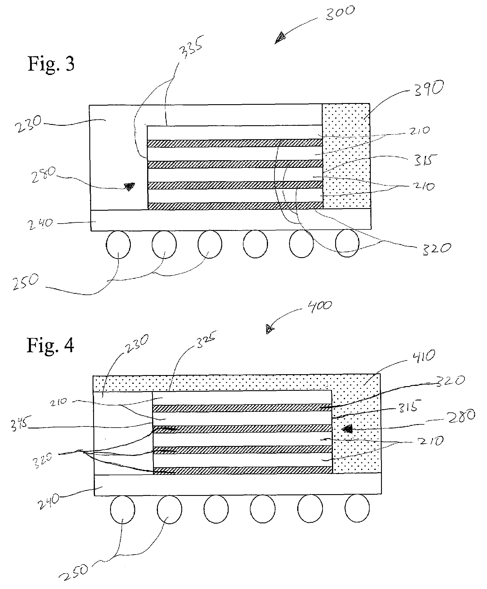 Integrated circuit package with a heat dissipation device and a method of making the same