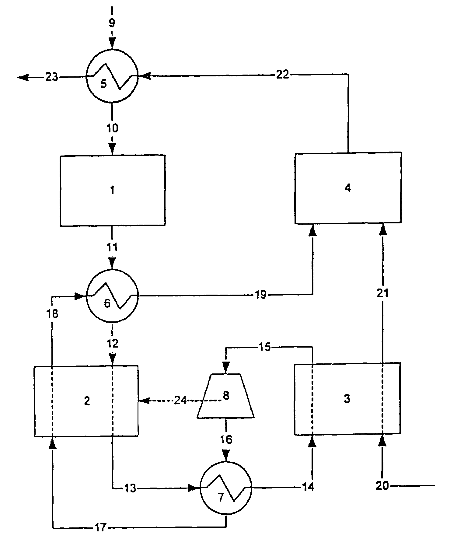 Combined water gas shift reactor/carbon dioxide adsorber for use in a fuel cell system