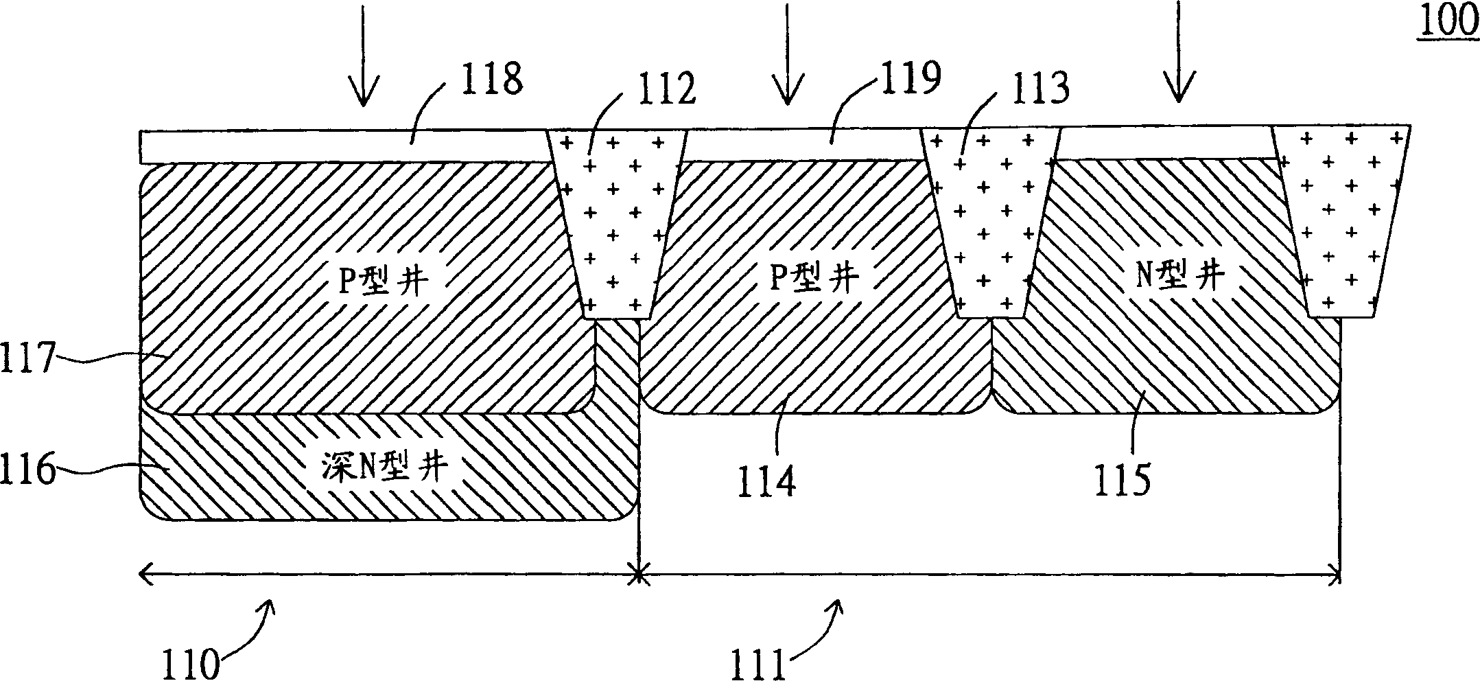 Method for manufacturing imbedded non-volatile memory with sacrificed layer