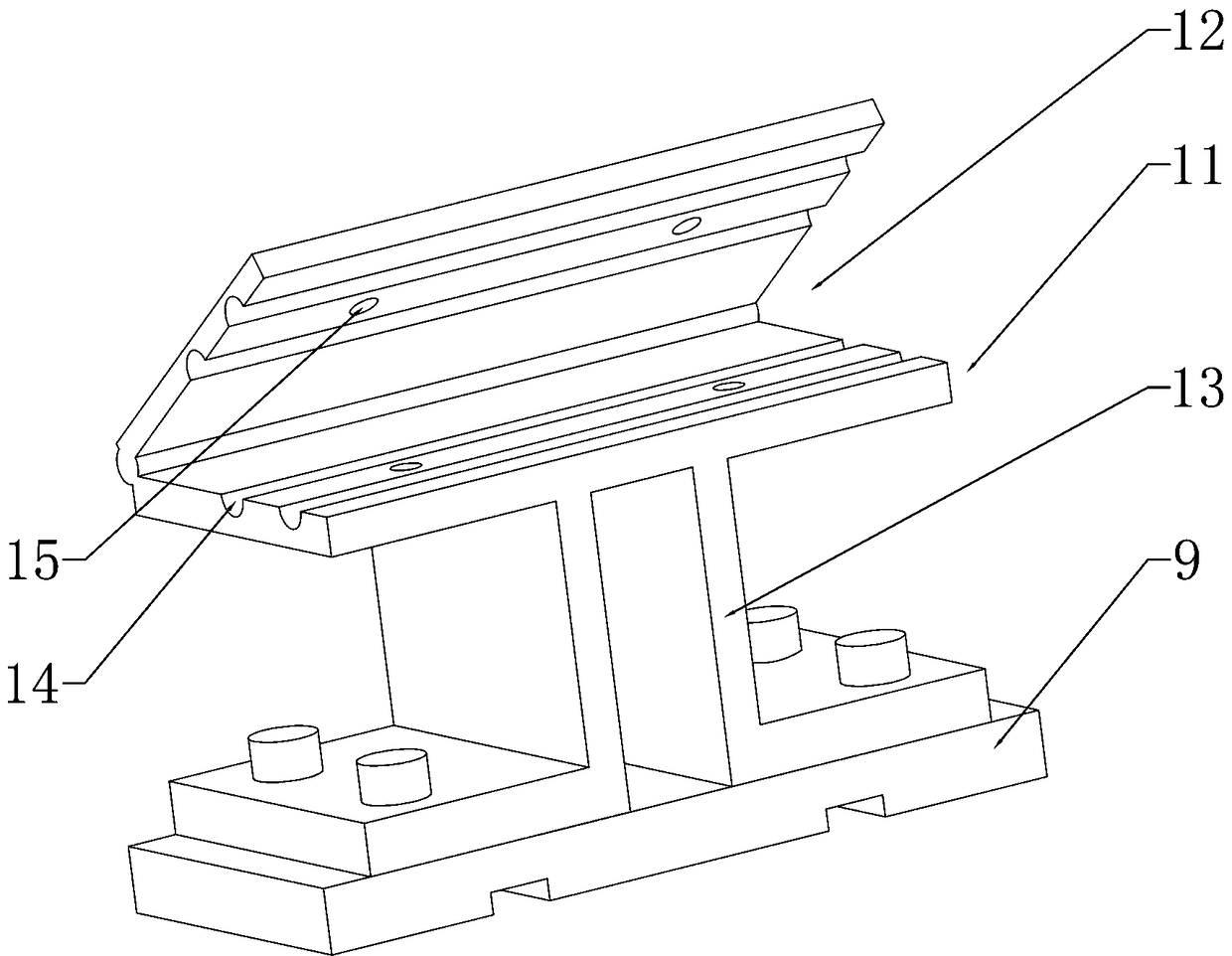 Automatic feeding device for softening of semi-finished glass products