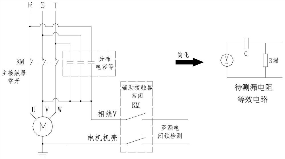 A leakage blocking sampling circuit and detection method