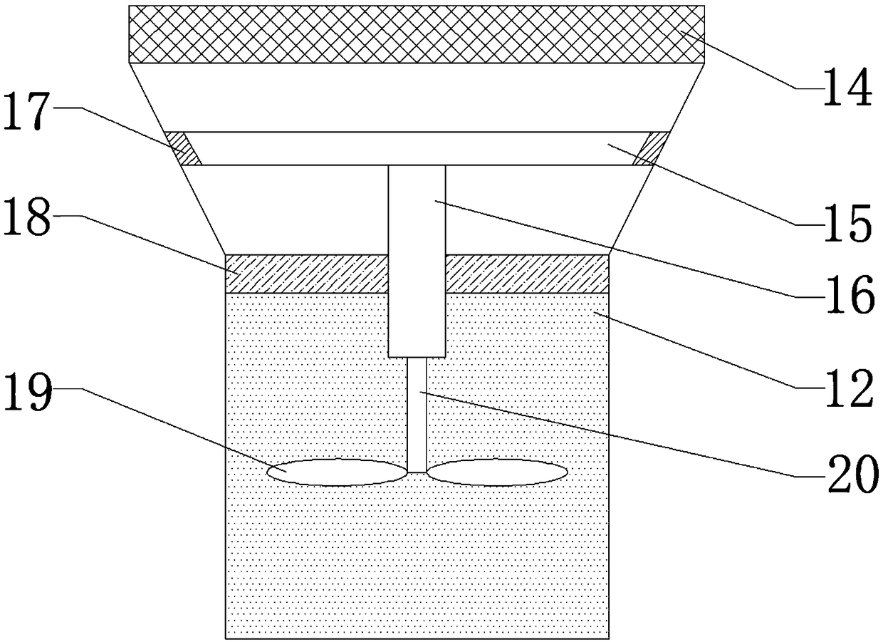 Drainage device for bathroom