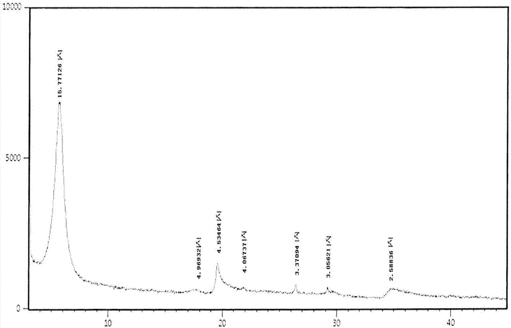 Iron-based montmorillonite imaging contrast agent and preparation method thereof