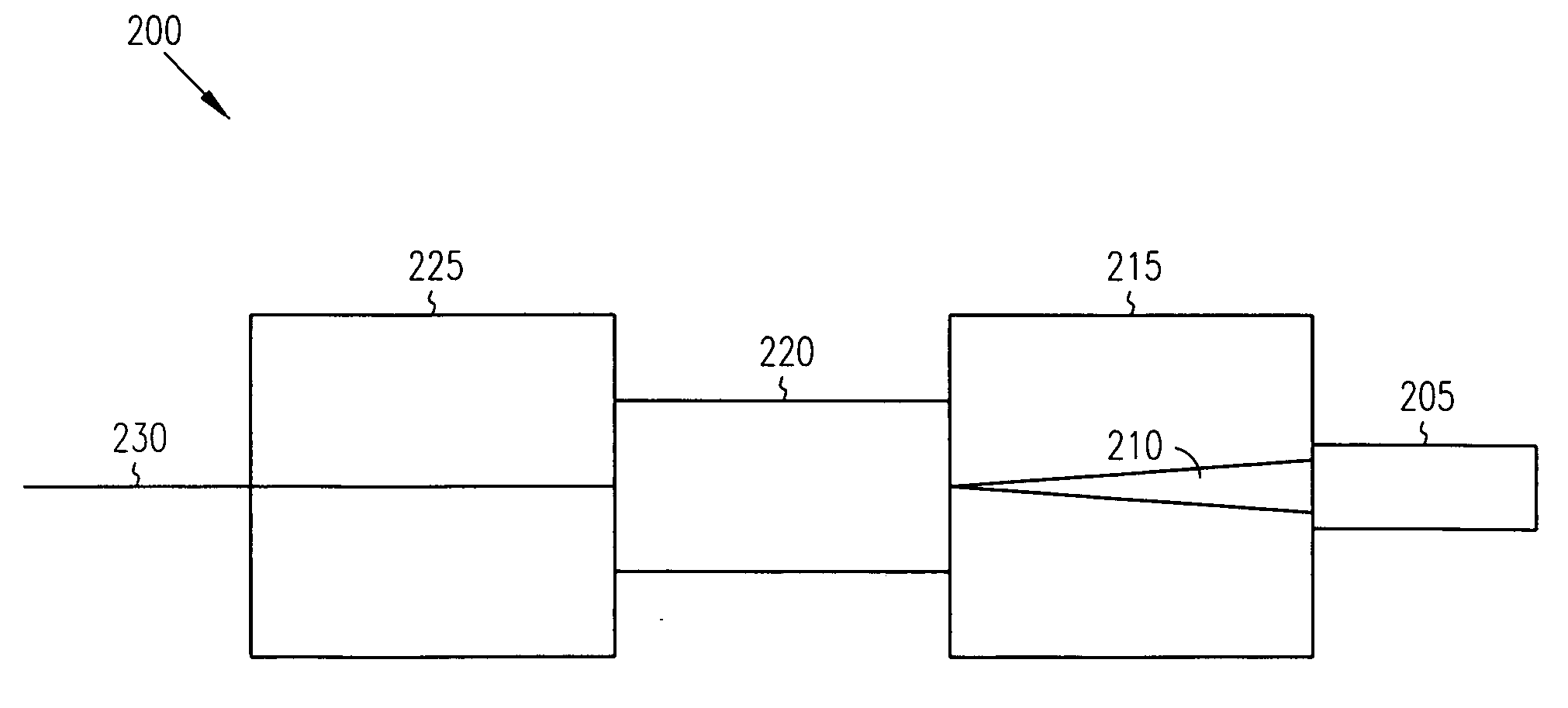 Aerodynamic window for generating and characterizing a filament