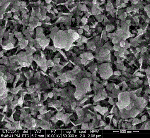 Method for preparing indium oxide octahedral nanocrystal film