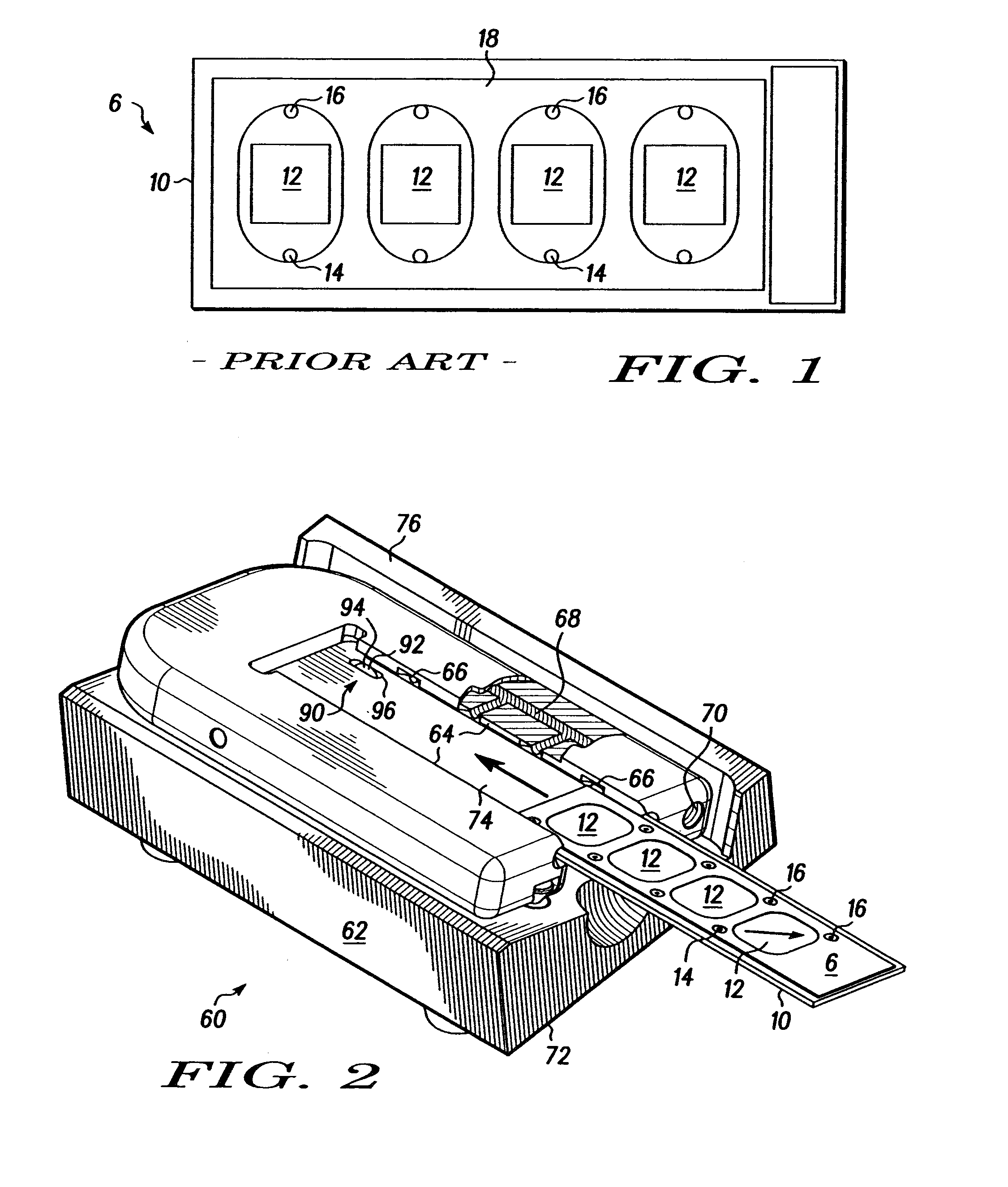 Biochip holder and method of collecting fluid