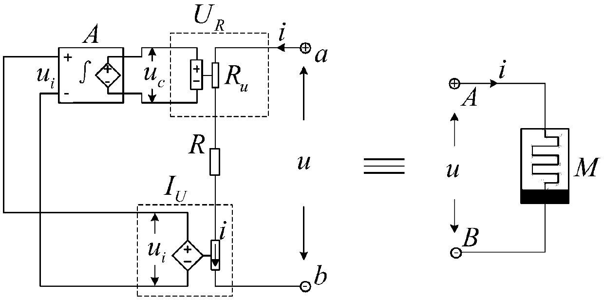 Extremely-simple floating ground charge-controlled memristor circuit simulation model