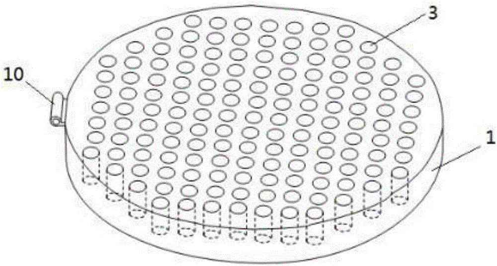 Machining template used for manufacturing flexible micro-hole sound absorbing film and manufacturing method for flexible micro-hole sound absorbing film