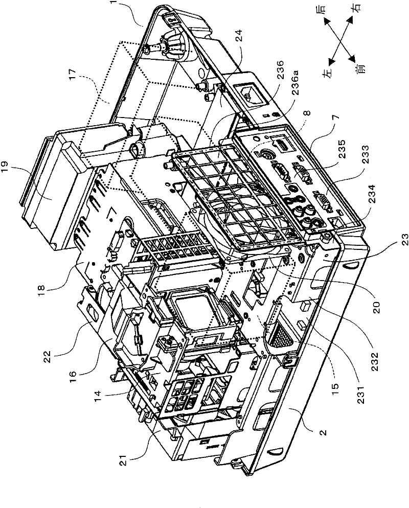 Remote control receiver and projection display device