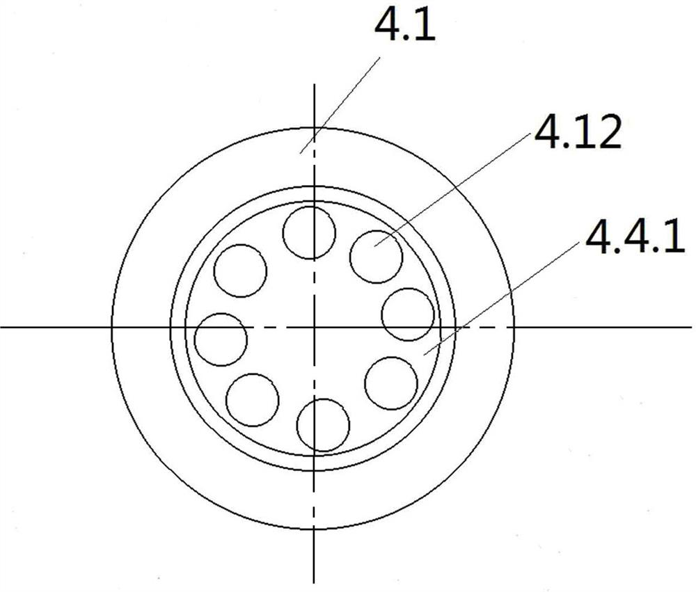 A sand control well reservoir testing device