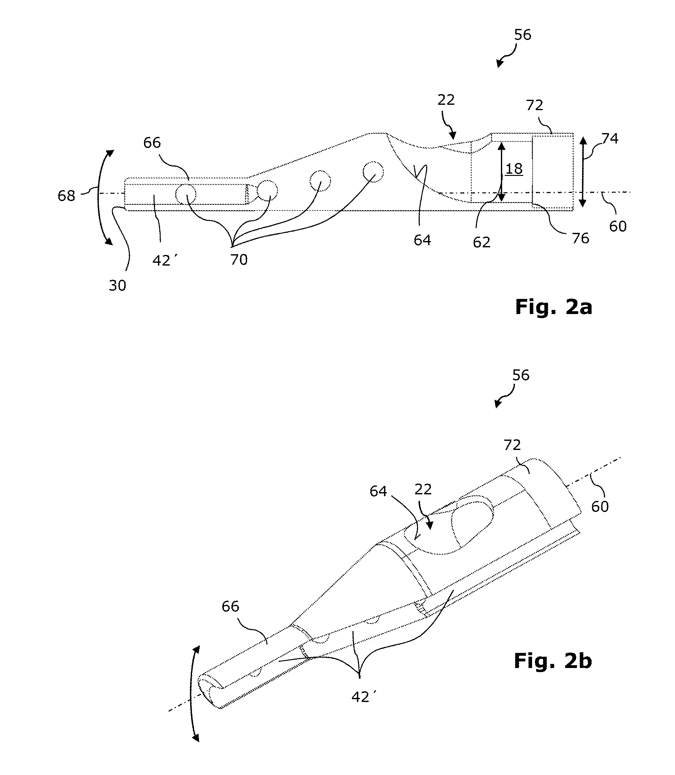 Larynx tube and method for the production thereof