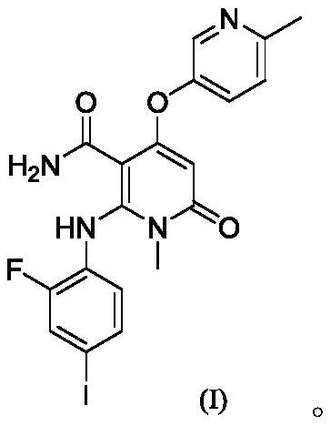 Use of a mek inhibitor combined with an androgen receptor antagonist in the preparation of a drug for treating tumors