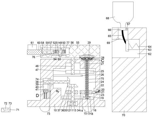 Automatic water pouring service robot