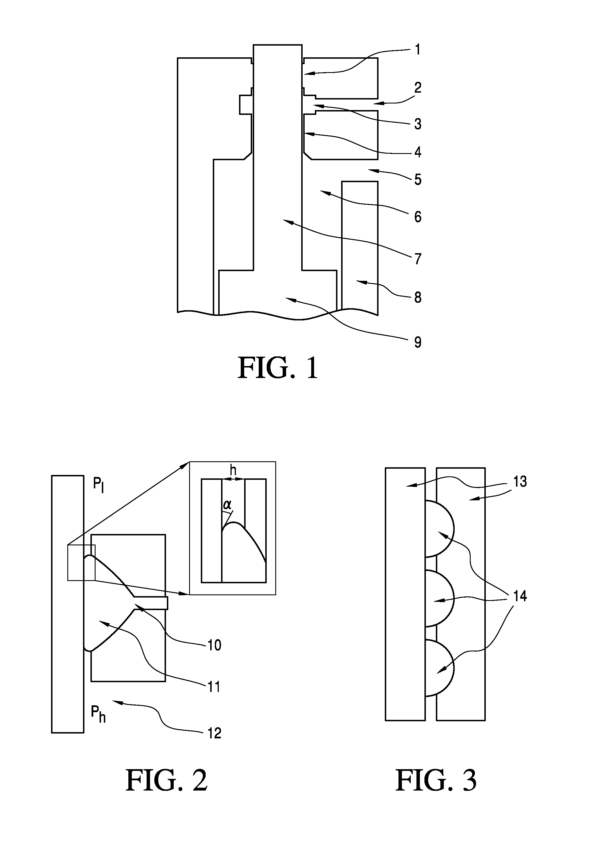 Surface tension seal