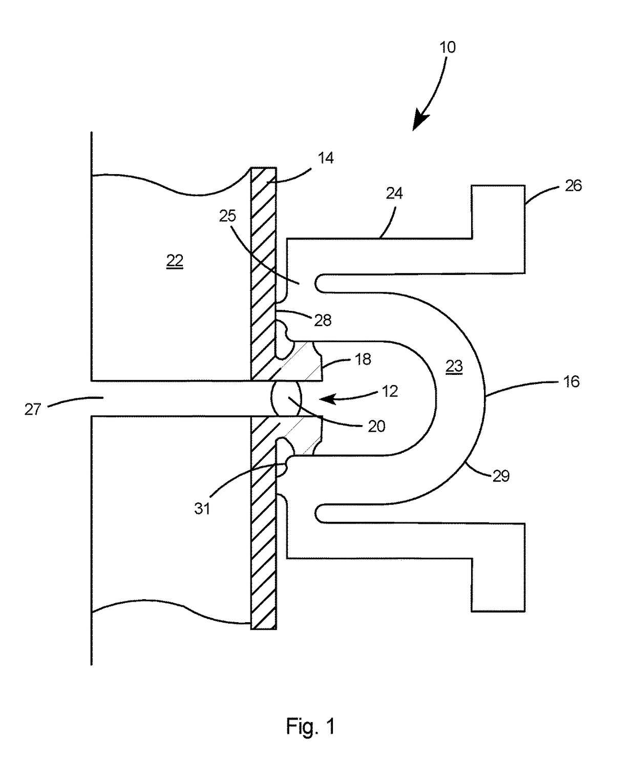 Flange joint system for SRF cavities utilizing high force spring clamps for low particle generation