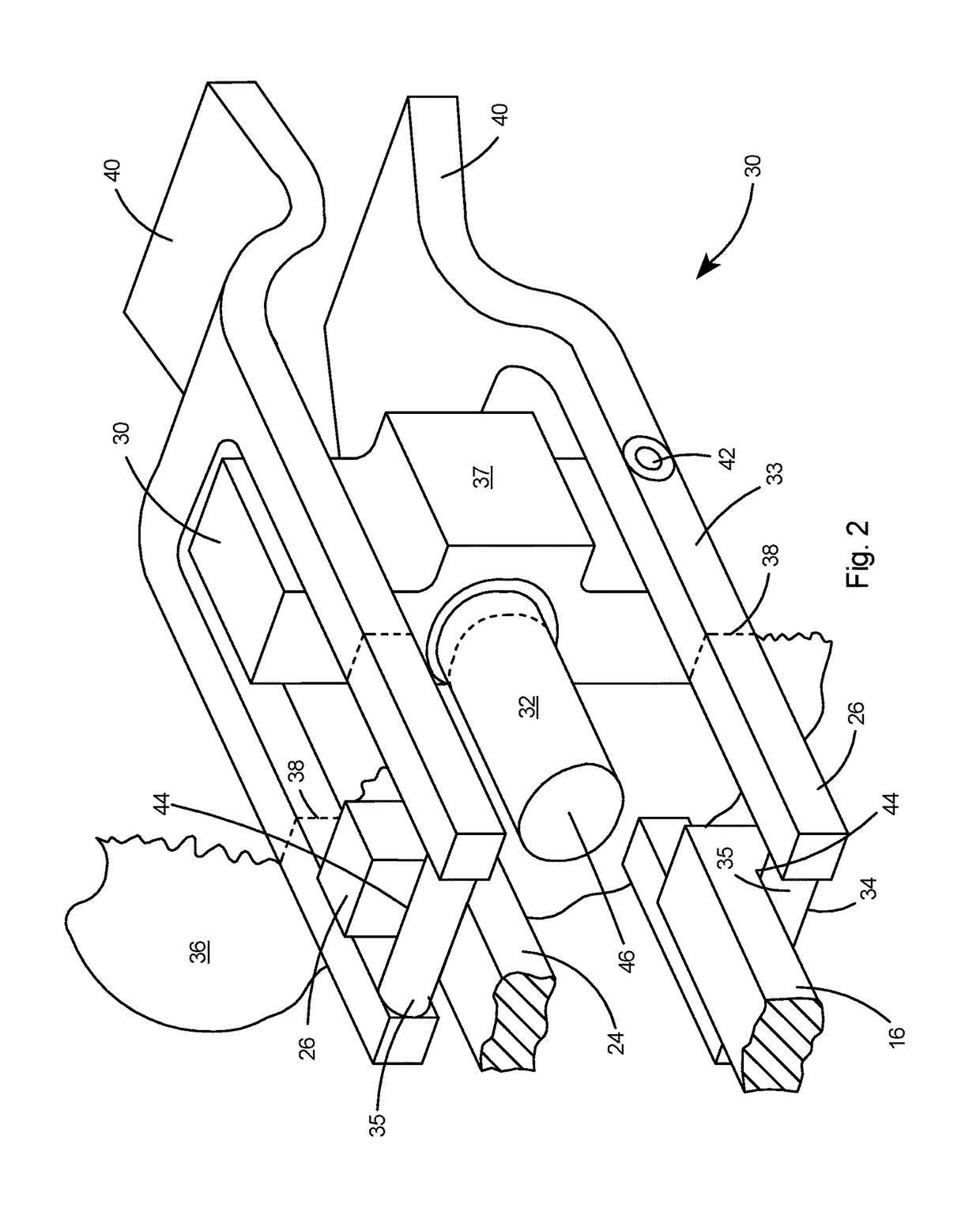 Flange joint system for SRF cavities utilizing high force spring clamps for low particle generation