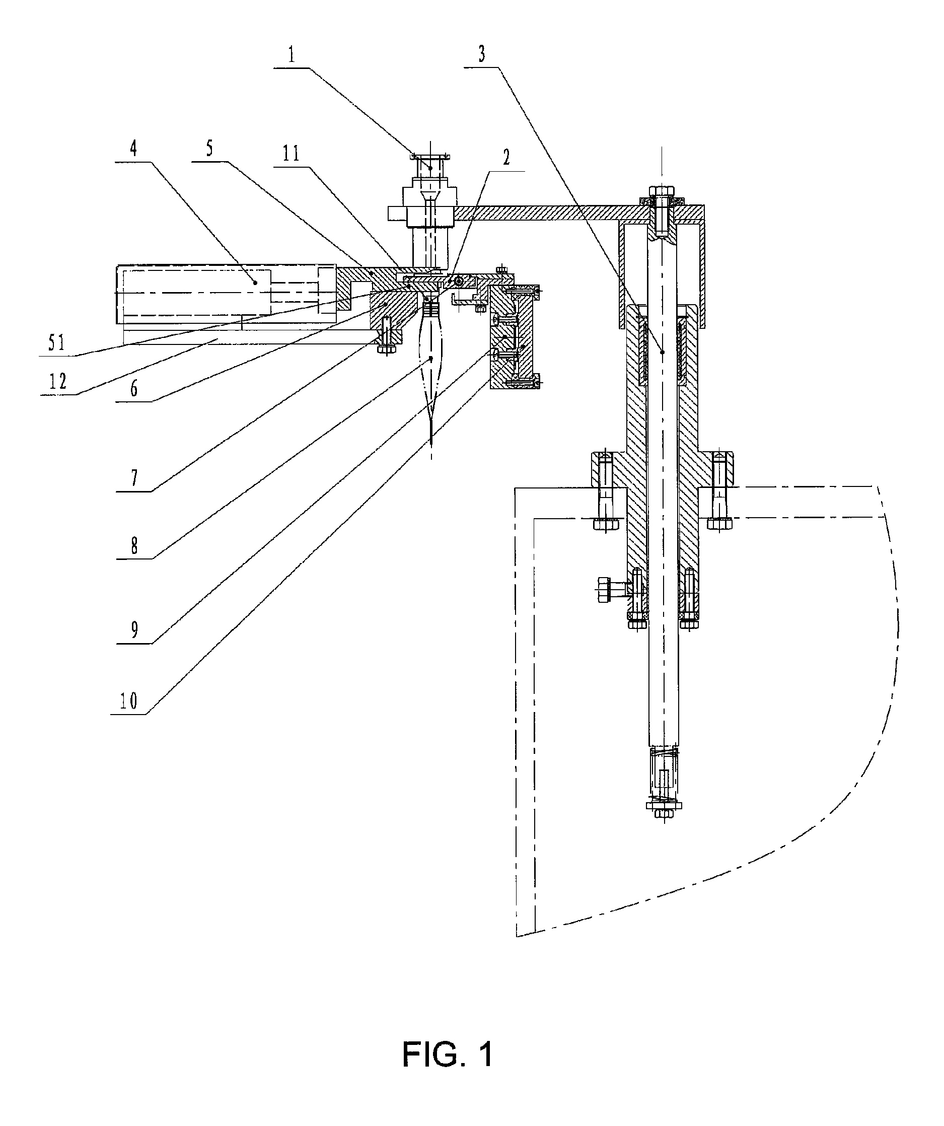 Positioning device for production line of large and soft infusion bag