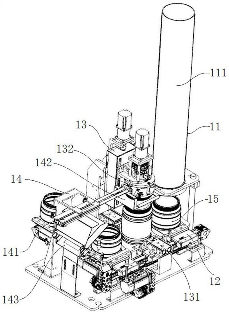 A laboratory material automatic analysis system